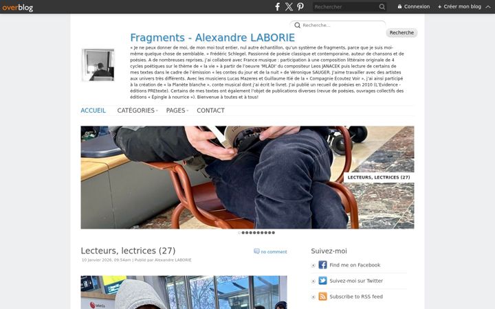 Screenshot of alexandrelaborie.com