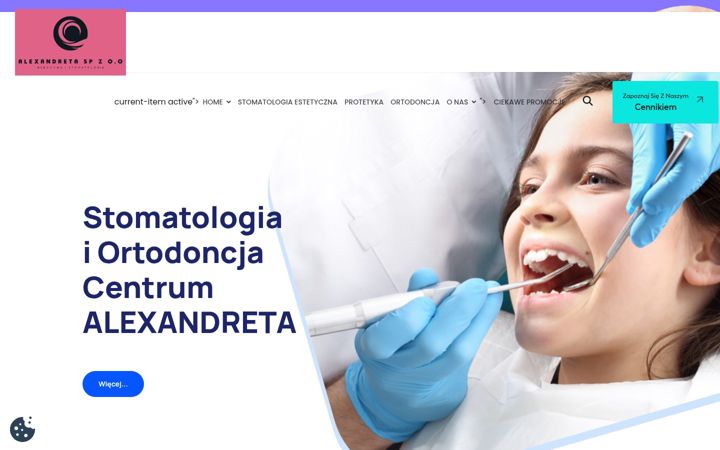 Screenshot of alexandreta.pl