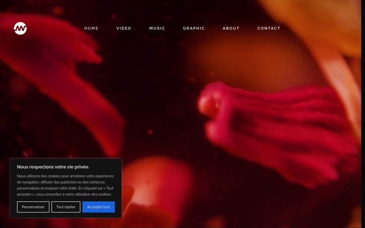 Screenshot of alexandrewimmer.com