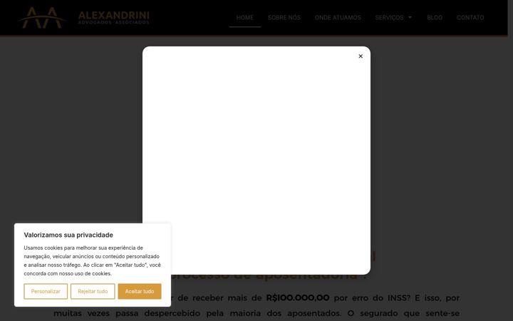 Screenshot di alexandrini.adv.br