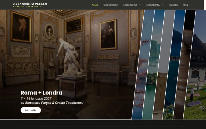 Screenshot of alexandruplesea.ro