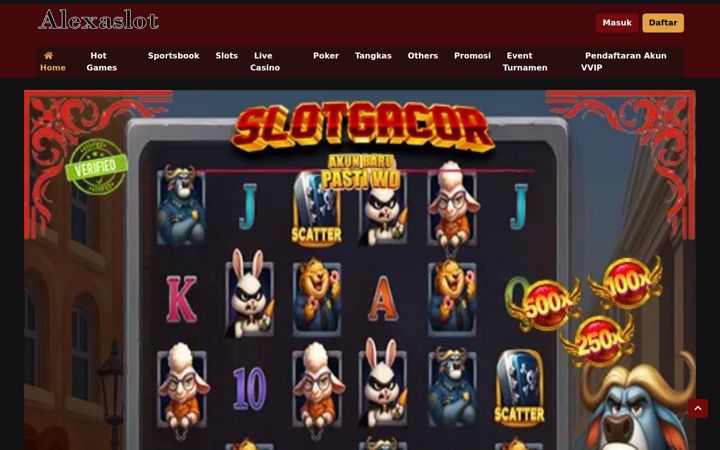 Screenshot of alexaslot.net