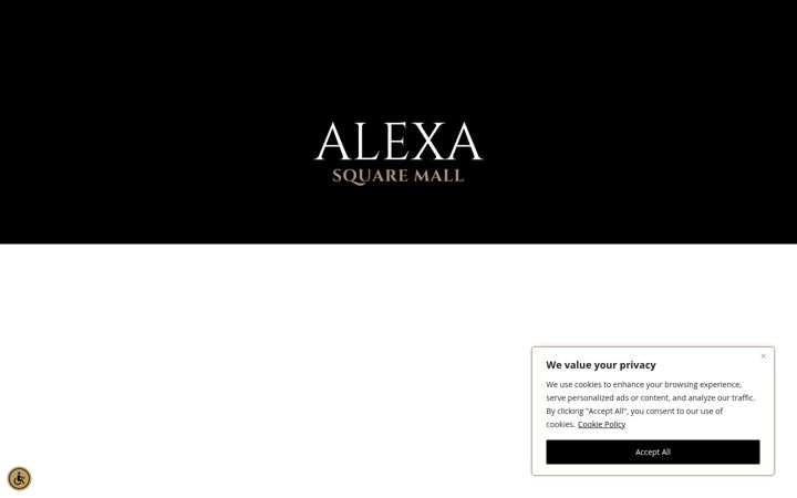 Zrzut ekranu alexasquaremall.com