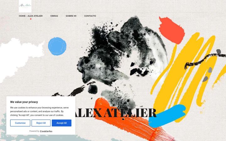 Zrzut ekranu alexatelier.art