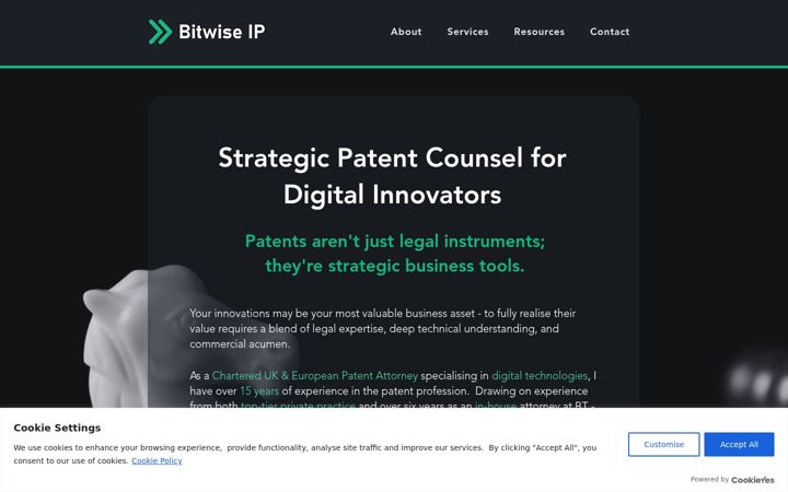 Screenshot of alexbarnes.com