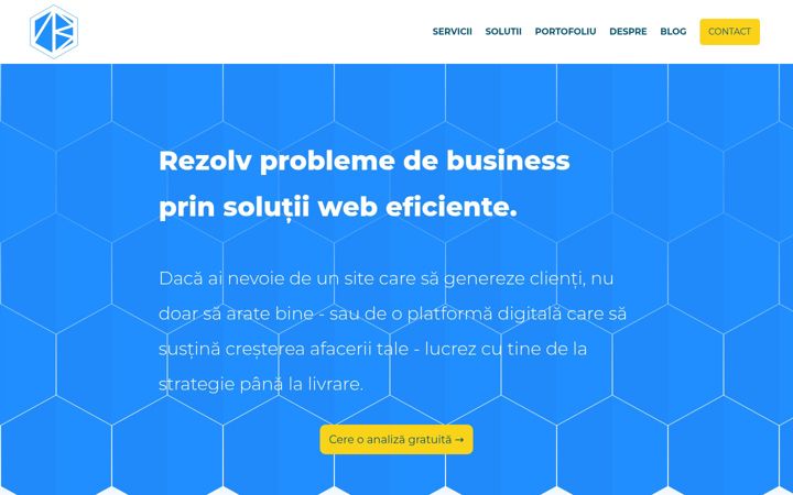 Screenshot of alexberendei.com