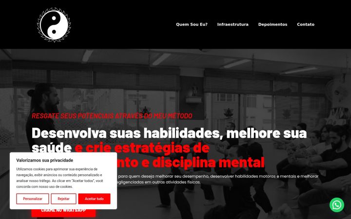 Screenshot of alexboto.com.br