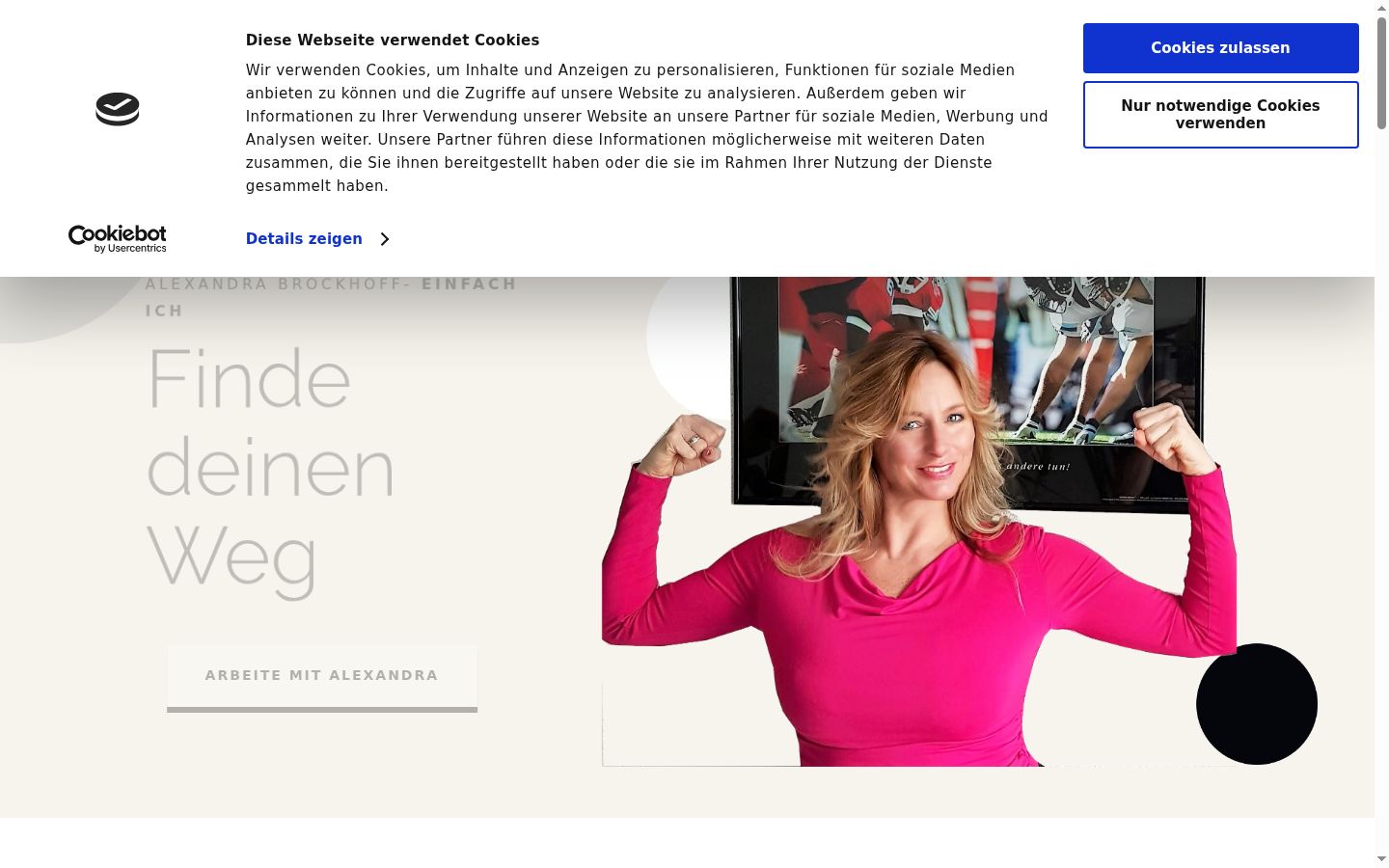 Screenshot tal-banner tal-kunsens muri qabel kwalunkwe interazzjoni