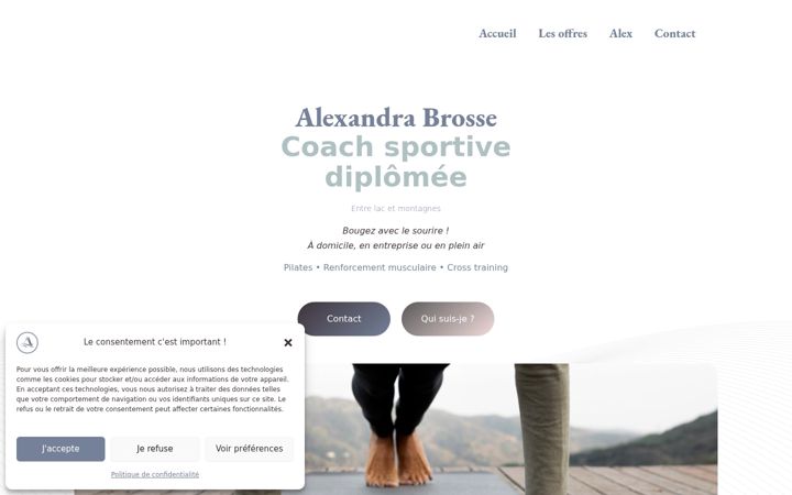 Screenshot ta' alexbrosse-coachsportive.fr