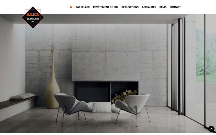 Screenshot stránky alexcarrelage66.fr