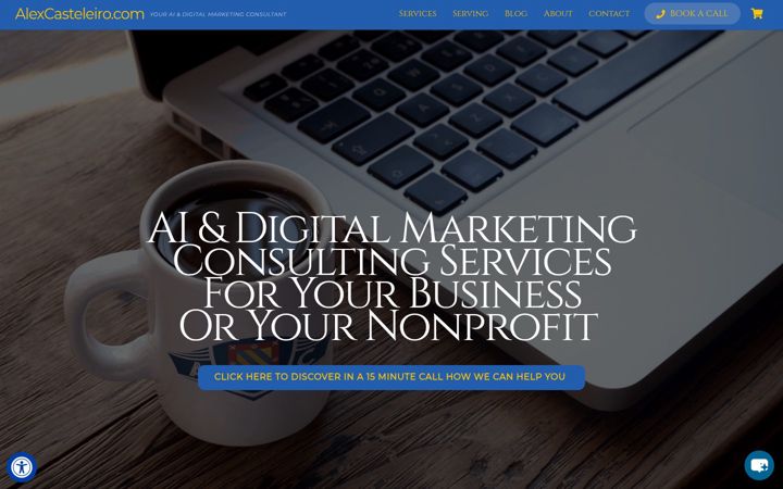 Screenshot of alexcasteleiro.com