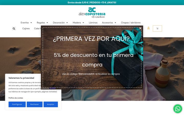 Screenshot of alexcopisteria.com