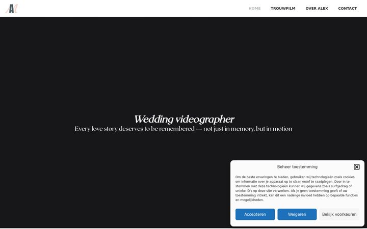 Screenshot of alexdebont.nl