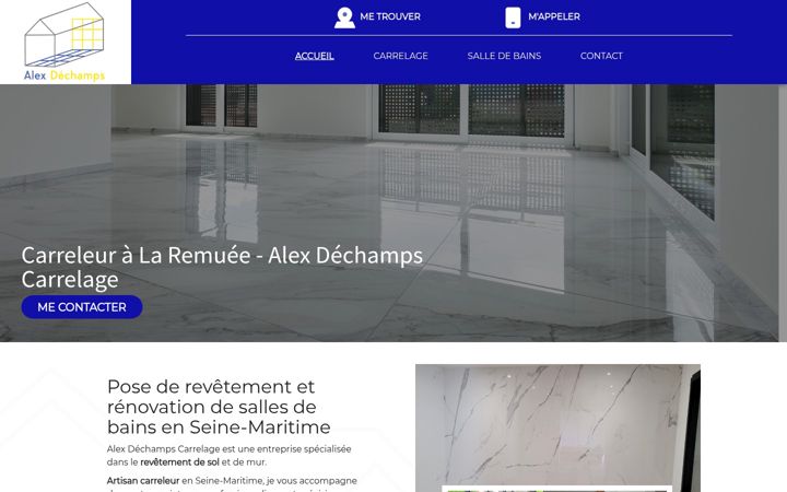 Screenshot of alexdechamps-carrelage.fr