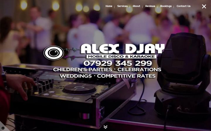 Screenshot of alexdjay.co.uk