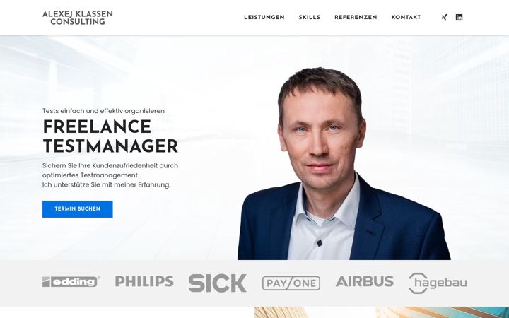 Screenshot of alexej-klassen-consulting.com