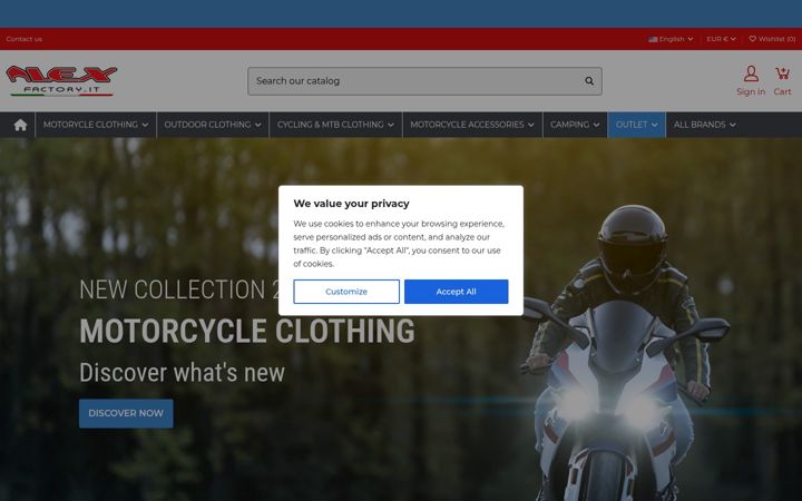 Screenshot of alexfactory.it