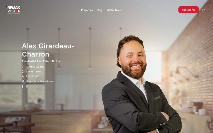 Screenshot of alexgc.com