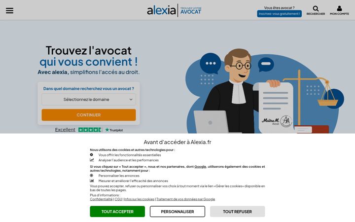 Screenshot of alexia.fr
