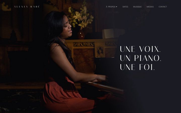 Screenshot of alexiarabe.com
