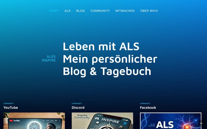 Screenshot of alexinspire.de