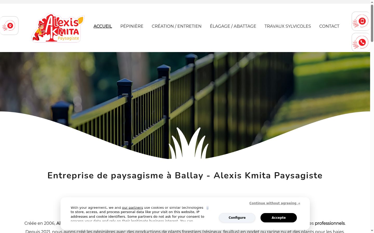 Screenshot tal-banner tal-kunsens muri qabel kwalunkwe interazzjoni
