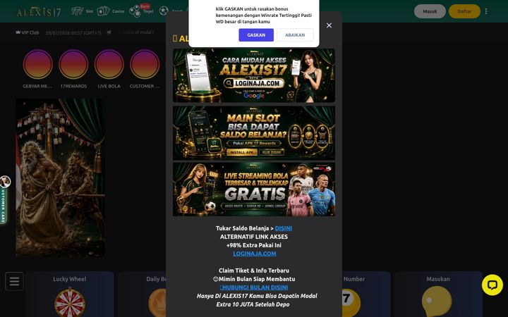 Screenshot of alexis17.com