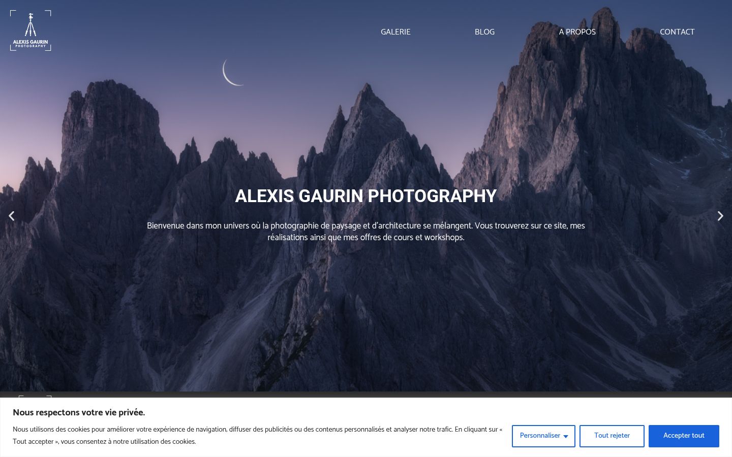 Snímek obrazovky baneru souhlasu zobrazeného před jakoukoli interakcí