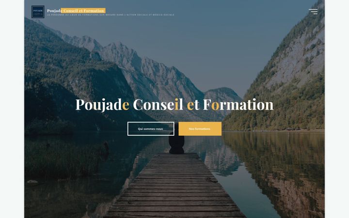 Ekrano kopija alexispoujadeformation.fr