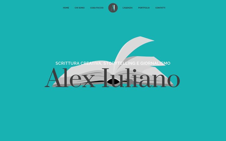 Screenshot του alexiuliano.it