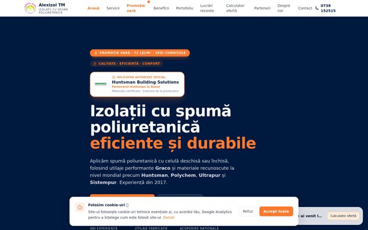 Screenshot του alexizol.ro