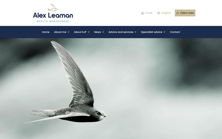 Captura de pantalla de alexleamanwm.co.uk
