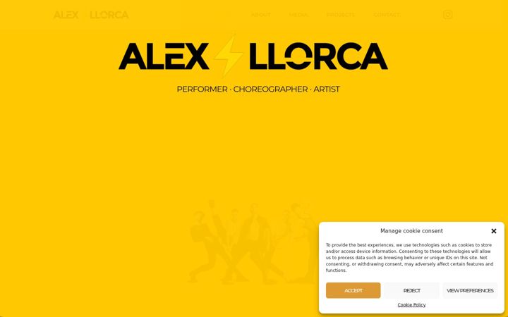 Screenshot of alexllorca.com