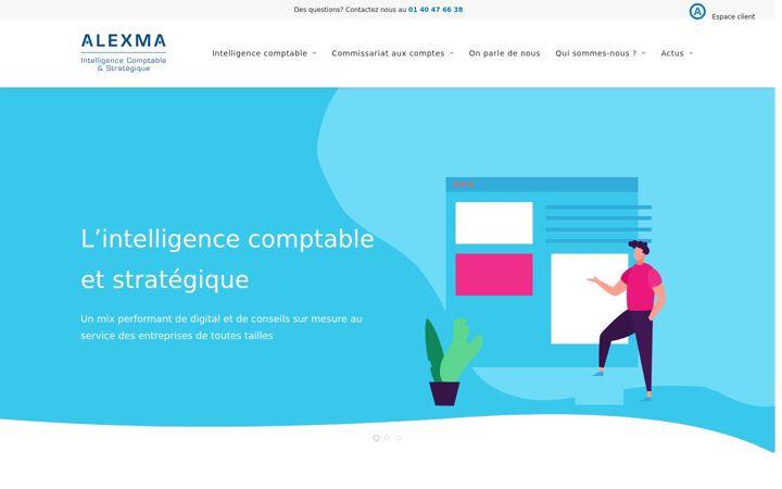Captura de ecrã de alexma-audit.com