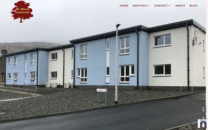 Képernyőkép: alexmurrayconstruction.co.uk