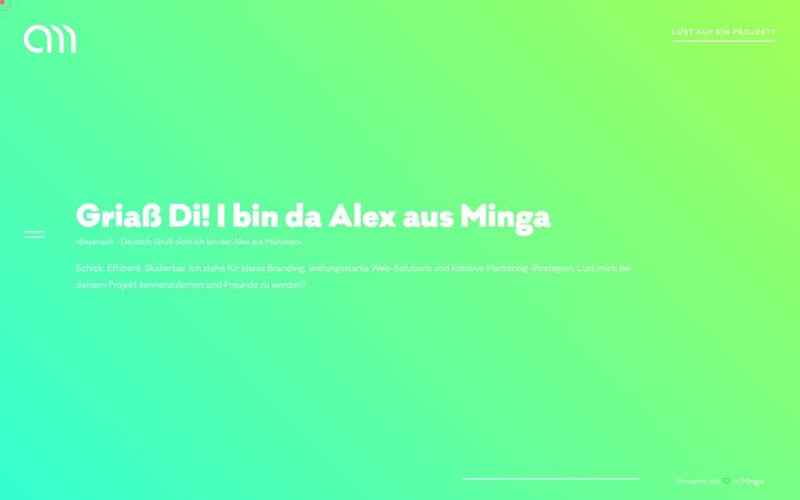 Screenshot of alexmyketin.de