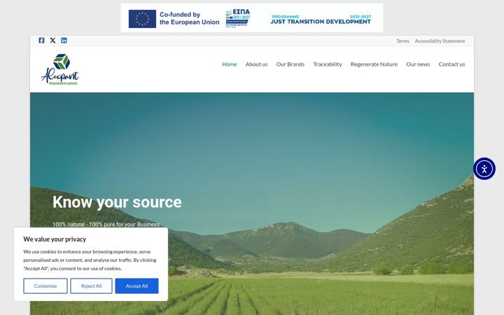 Screenshot ta' alexpant.com