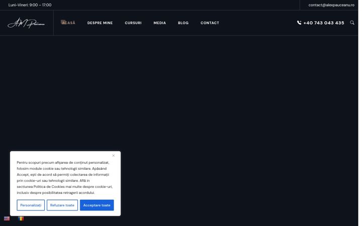 Screenshot of alexpauceanu.ro