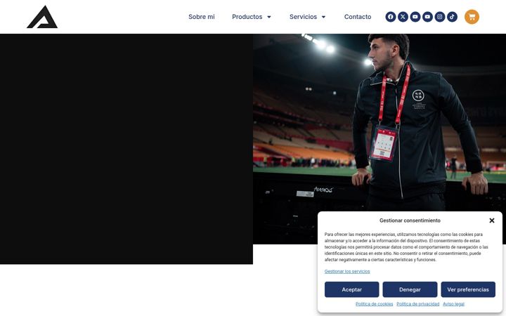 Screenshot ta' alexperezpoza.com