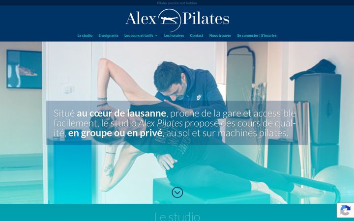 Screenshot ta' alexpilates.ch