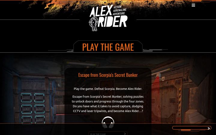 Ekrānuzņēmums no alexrider.com