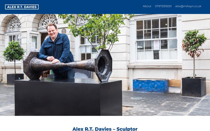 Screenshot of alexrtdavies.co.uk