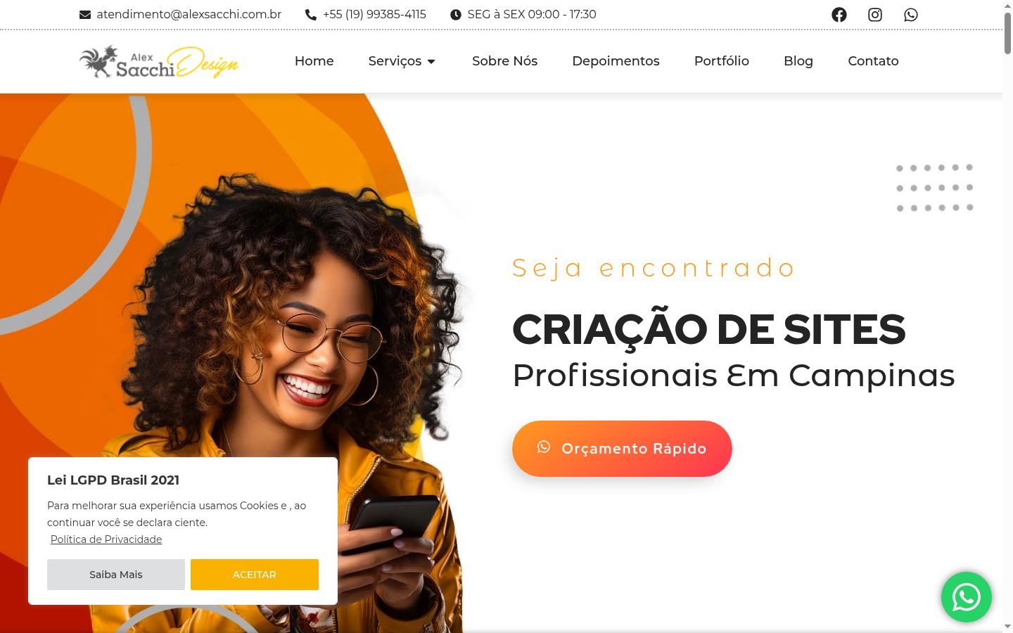 Captura de pantalla del banner de consentimiento mostrado antes de cualquier interacción