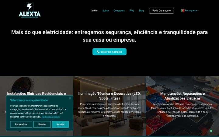 Screenshot of alexta.pt