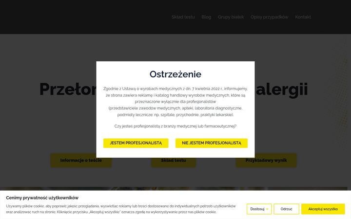 Capture d'écran de alextest.pl