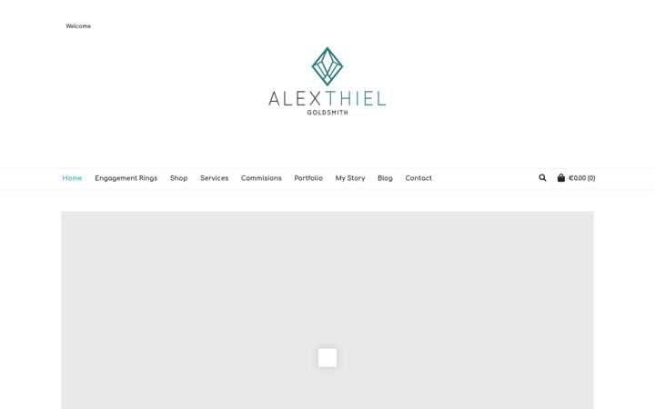 Screenshot von alexthieldesigns.com