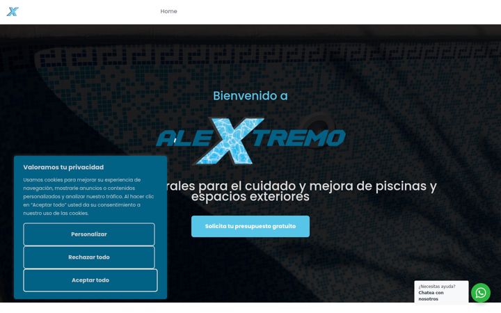 Screenshot von alextremoweb.com