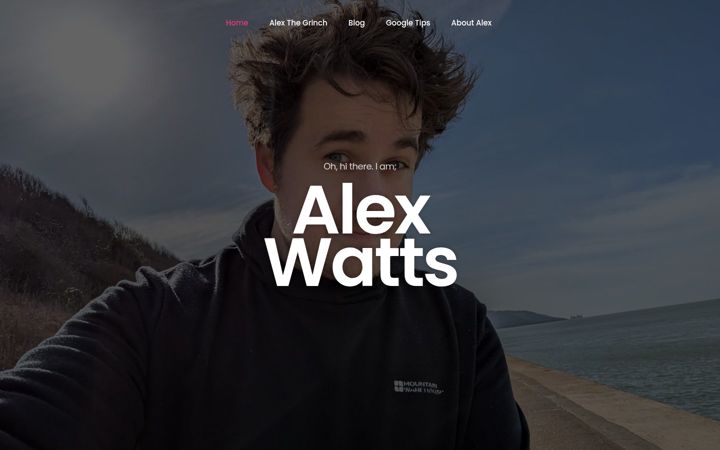 Ekraanipilt saidist alexwattsblog.com