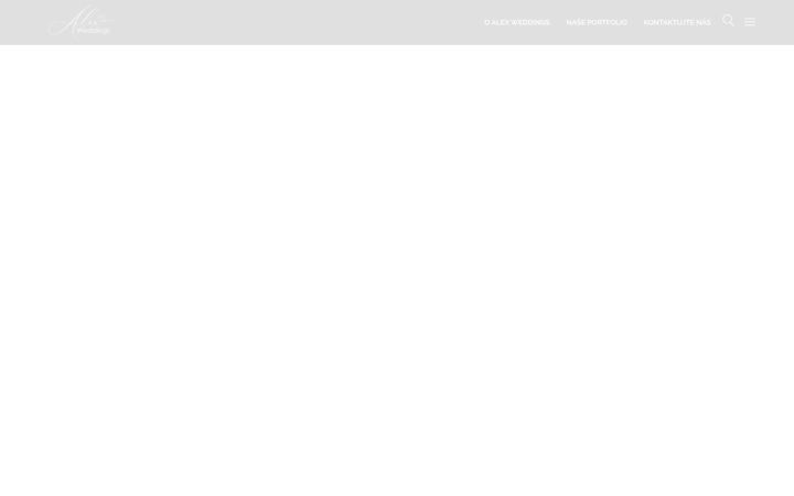 Screenshot of alexweddings.cz