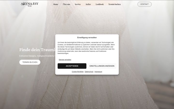 Skärmbild av aleynaesy.de